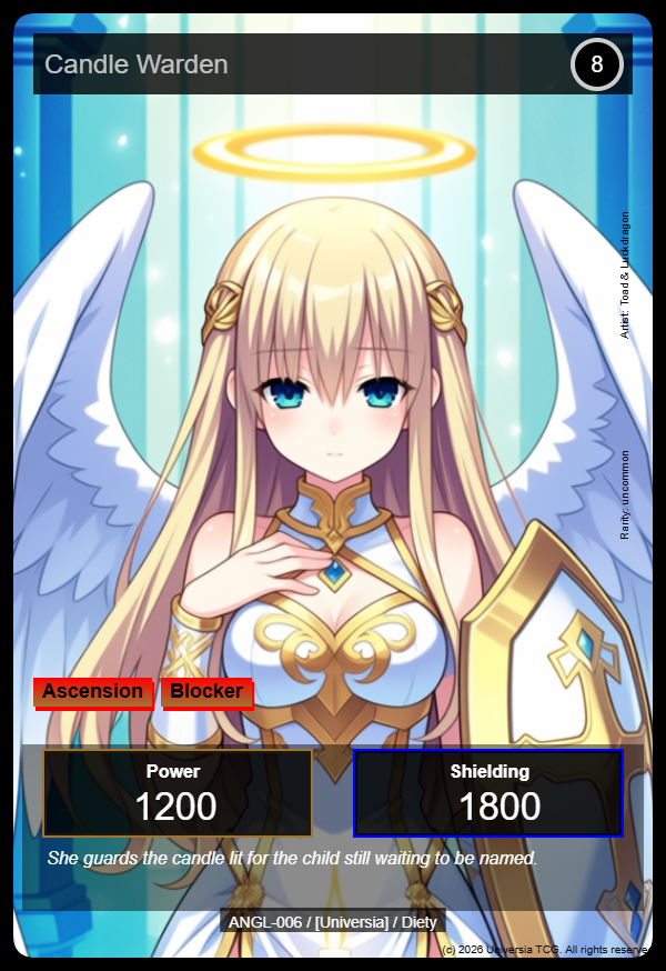 Candle Warden card