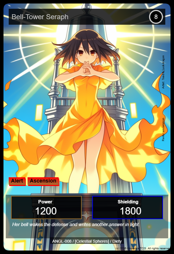 Bell-Tower Seraph card