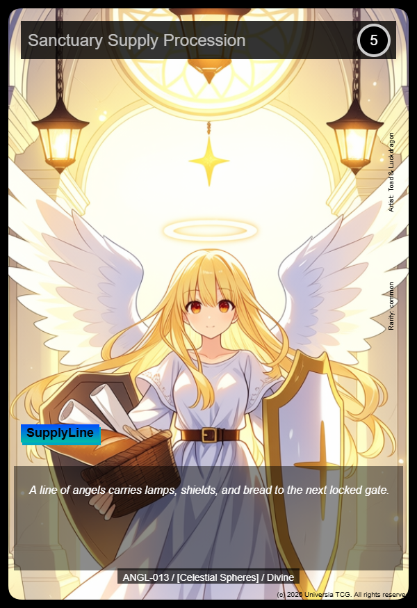 Sanctuary Supply Procession card