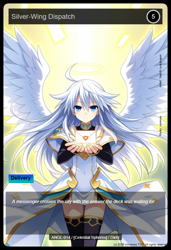 Silver-Wing Dispatch card