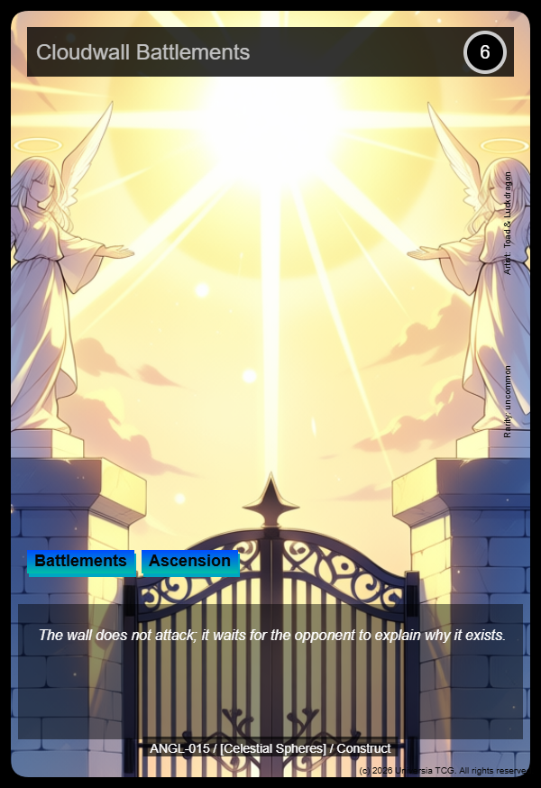 Cloudwall Battlements card