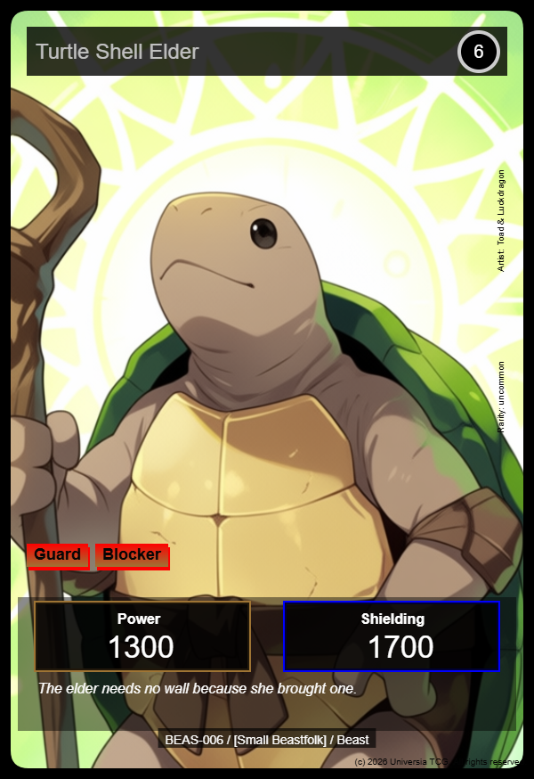 Turtle Shell Elder card