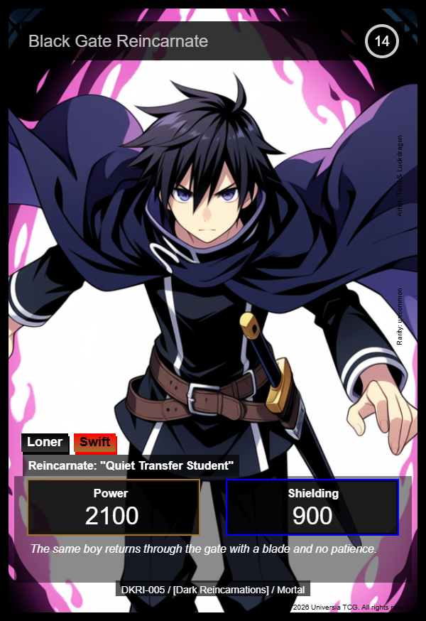 Black Gate Reincarnate card