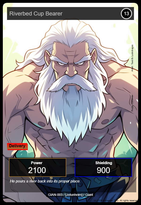 Riverbed Cup Bearer card