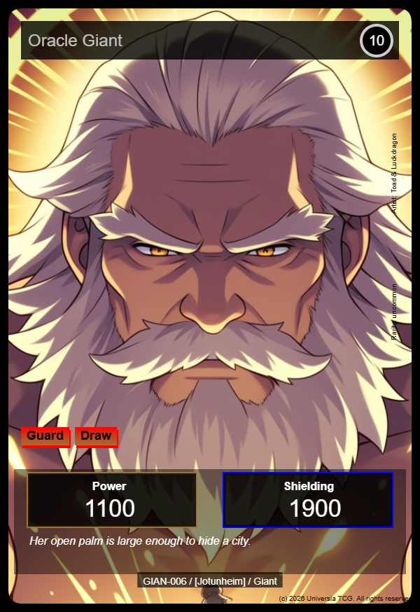 Oracle Giant card