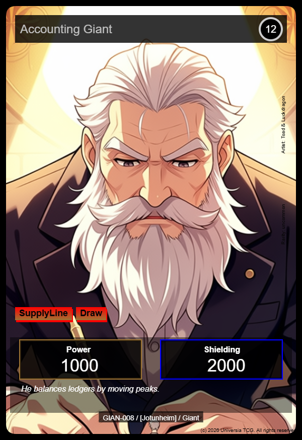 Accounting Giant card