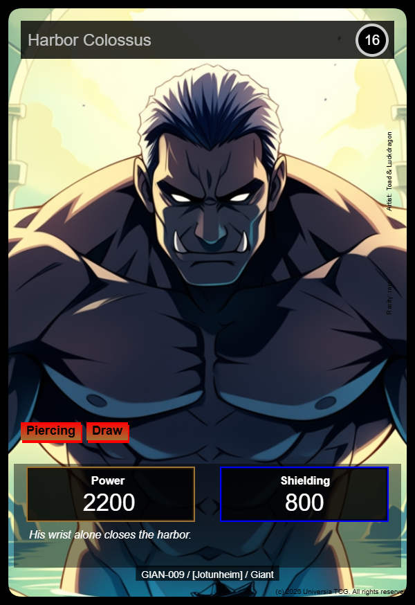 Harbor Colossus card