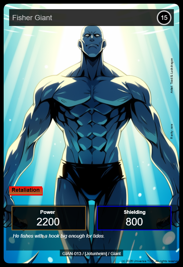 Fisher Giant card