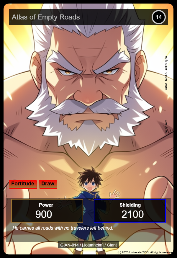 Atlas of Empty Roads card