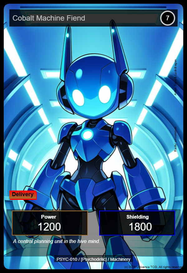 Cobalt Machine Fiend card