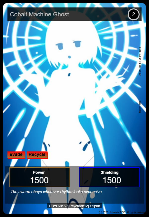 Cobalt Machine Ghost card