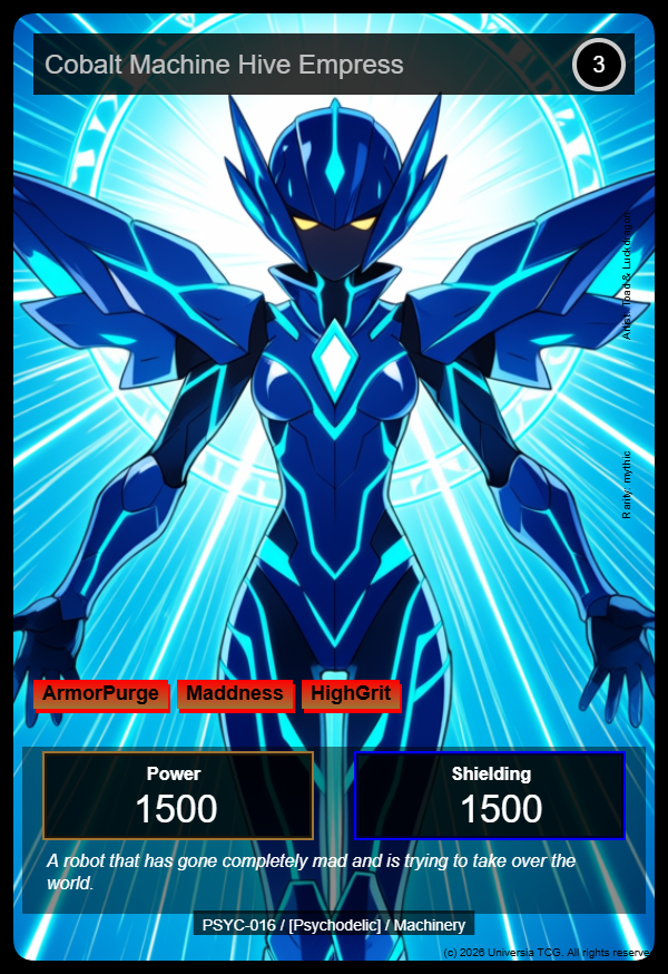 Cobalt Machine Hive Empress card