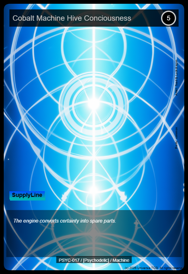 Cobalt Machine Hive Conciousness card