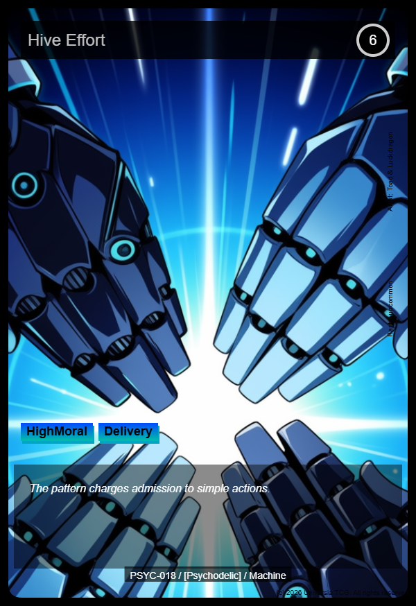 Hive Effort card