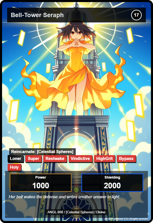 Bell-Tower Seraph card
