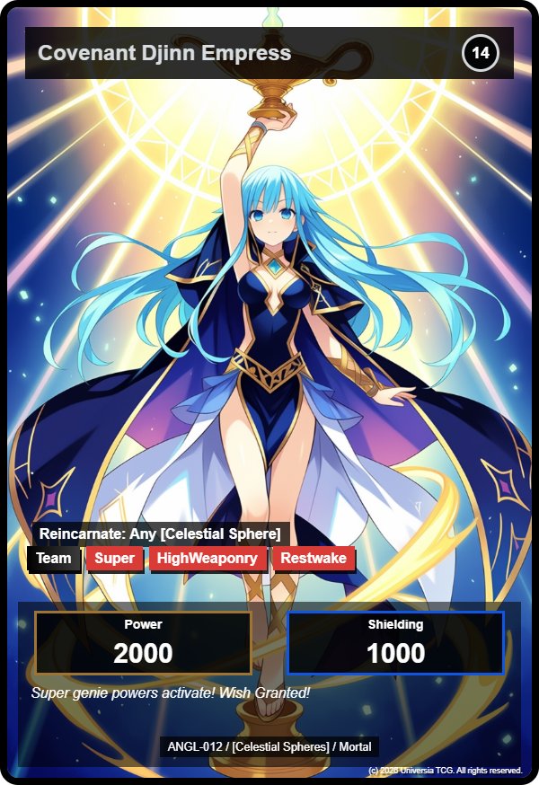 Covenant Djinn Empress card