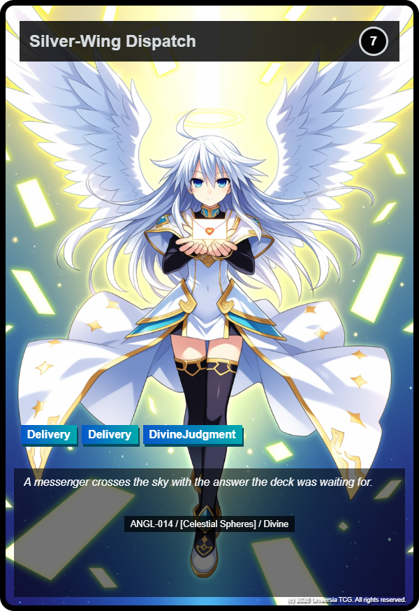 Silver-Wing Dispatch card