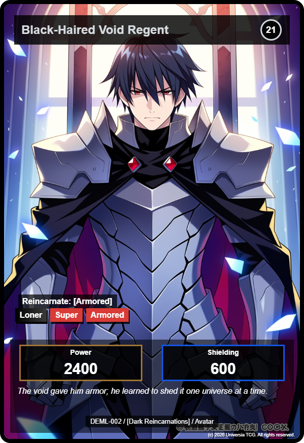 Black-Haired Void Regent card