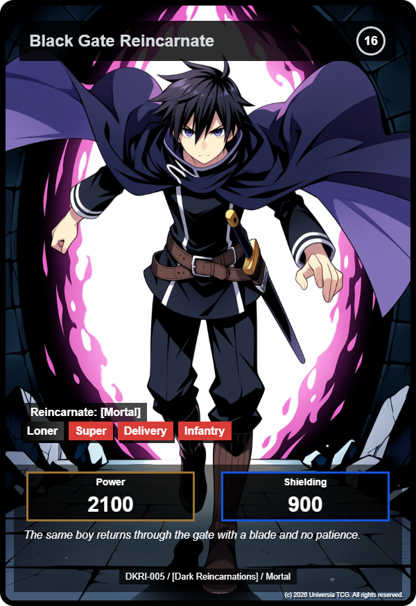 Black Gate Reincarnate card