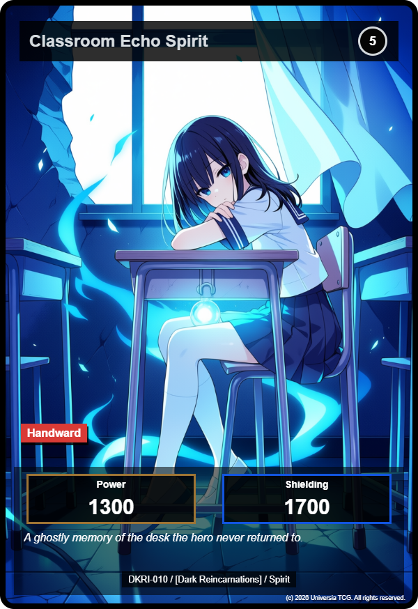 Classroom Echo Spirit card