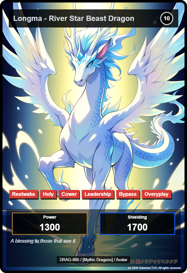 Longma - River Star Beast Dragon card