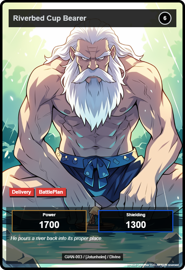 Riverbed Cup Bearer card