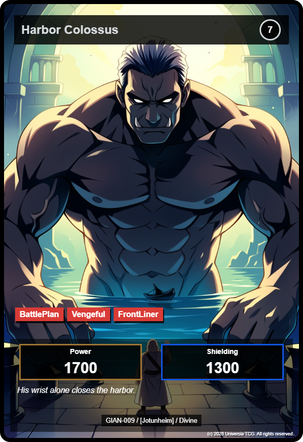 Harbor Colossus card