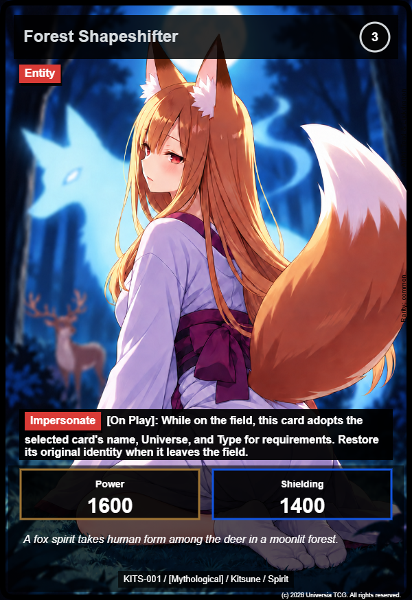 Forest Shapeshifter card