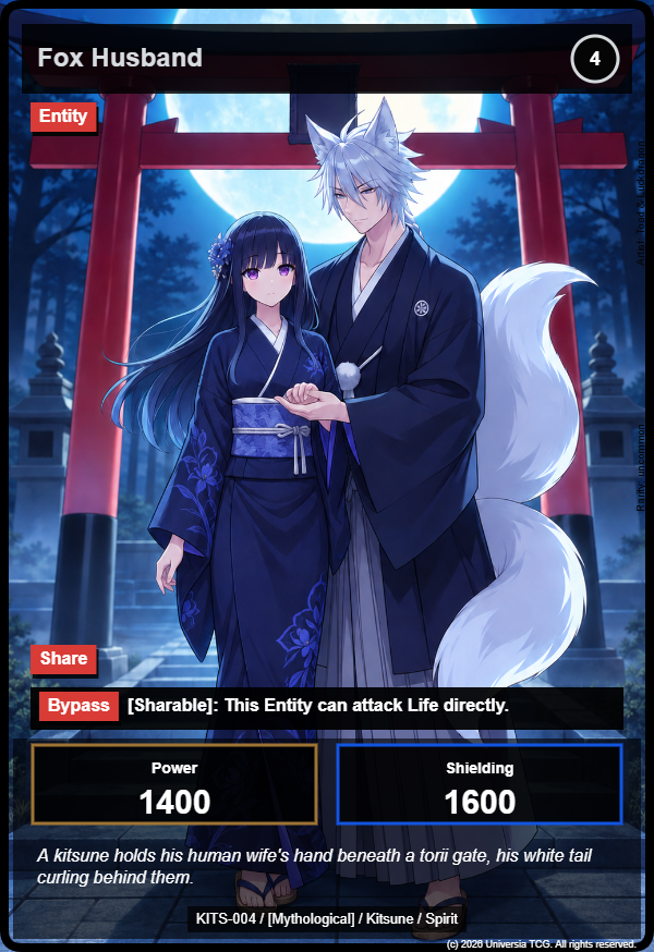 Fox Husband card