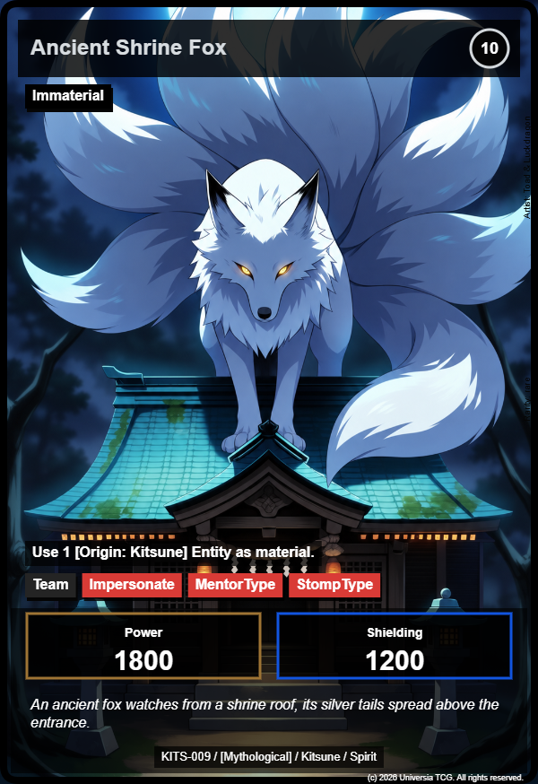 Ancient Shrine Fox card