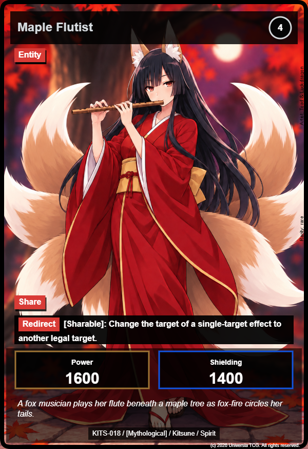 Maple Flutist card