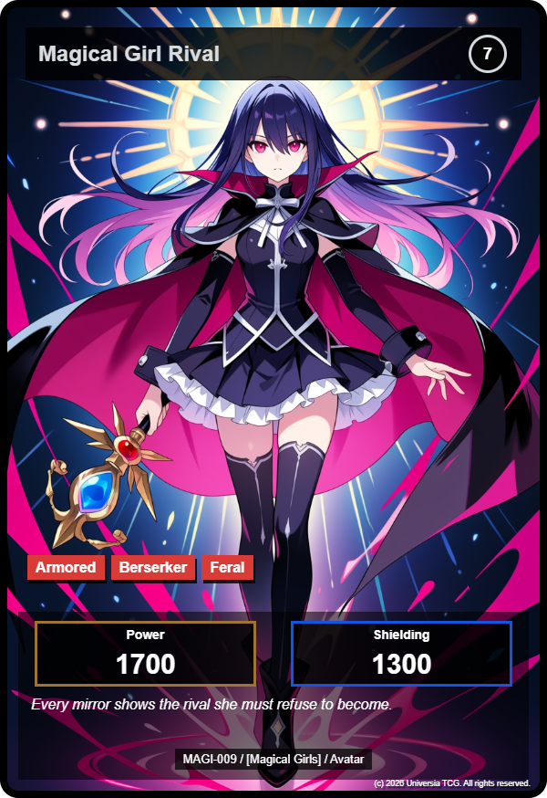 Magical Girl Rival card
