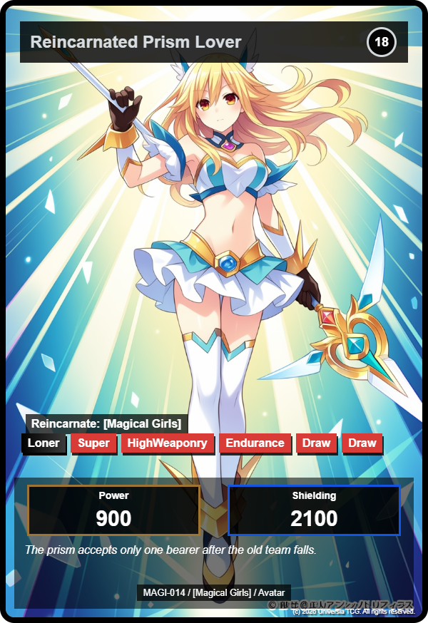 Reincarnated Prism Lover card