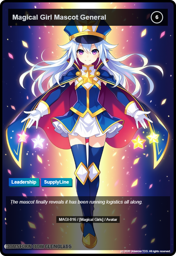 Magical Girl Mascot General card