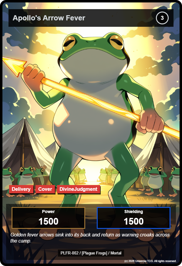 Apollo's Arrow Fever card
