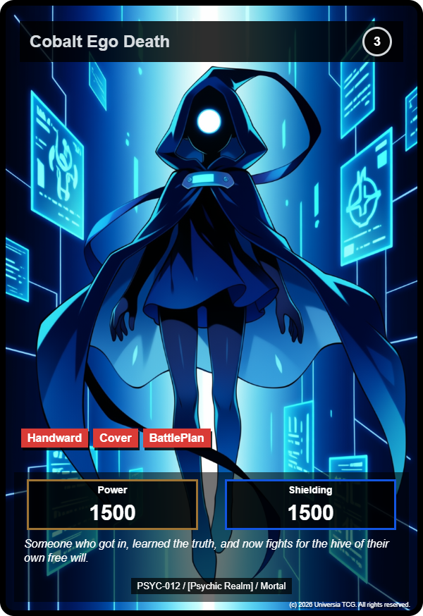Cobalt Ego Death card