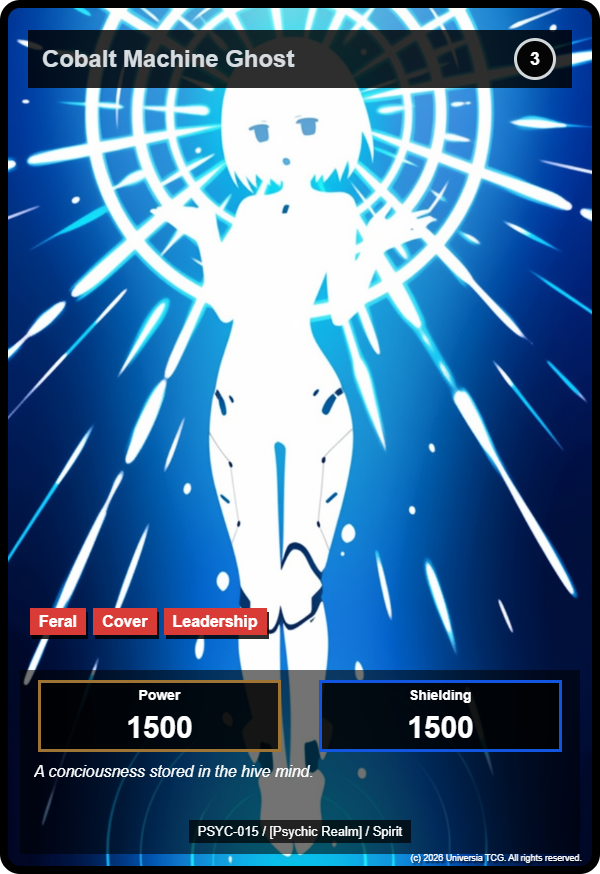 Cobalt Machine Ghost card