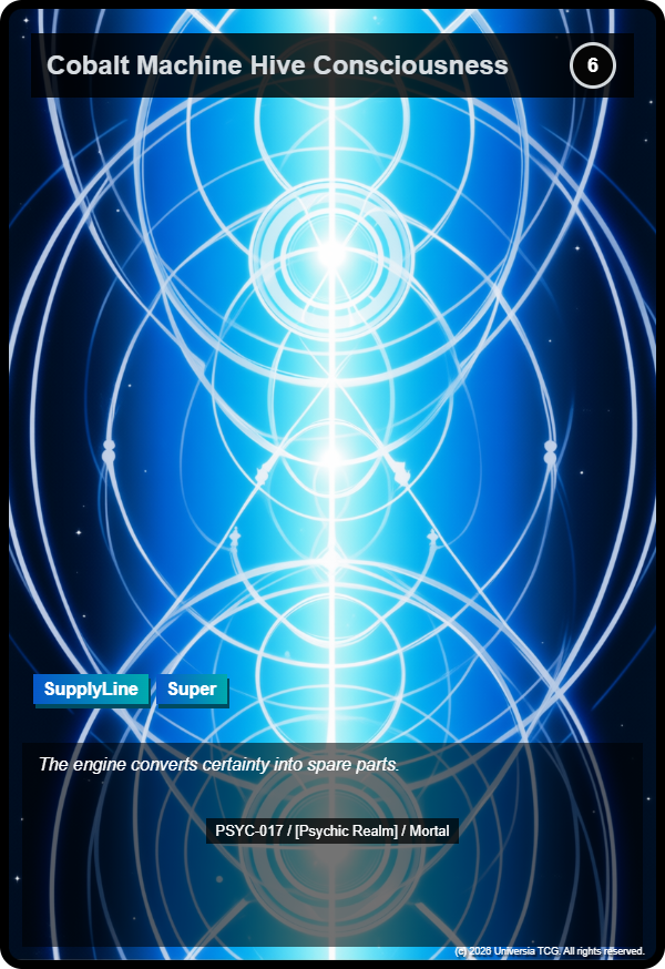 Cobalt Machine Hive Consciousness card