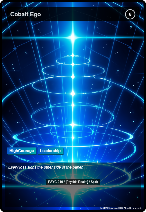 Cobalt Ego card