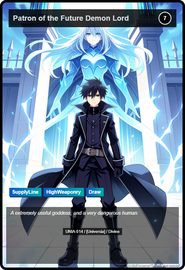 Patron of the Future Demon Lord card