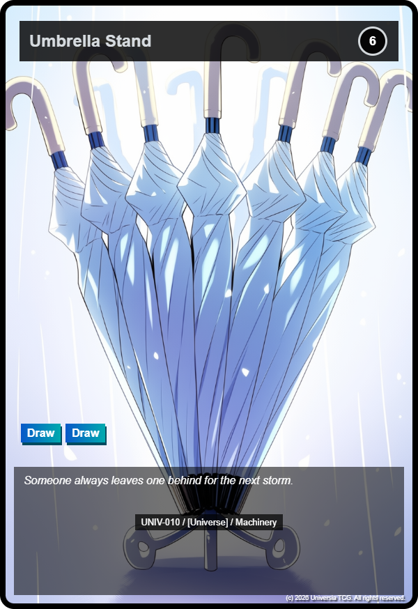 Umbrella Stand card