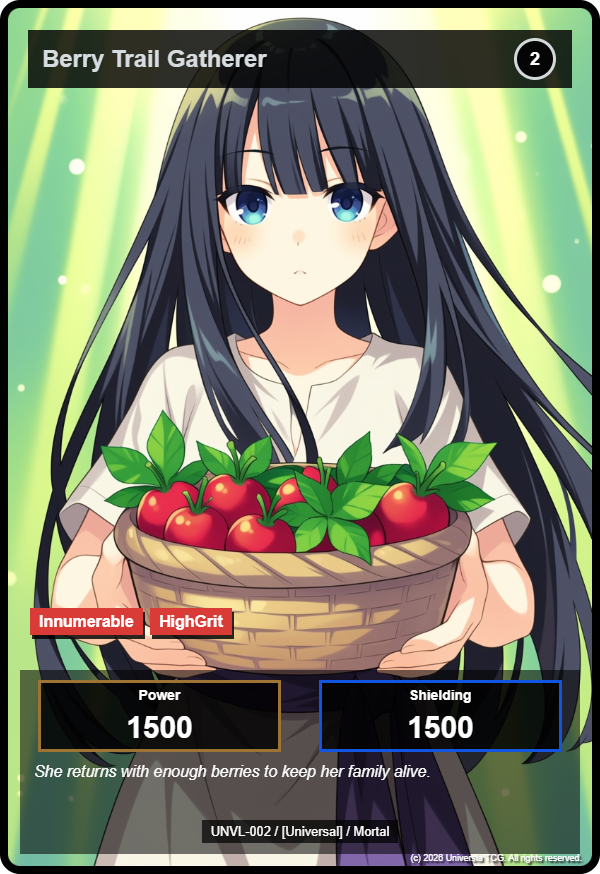 Berry Trail Gatherer card