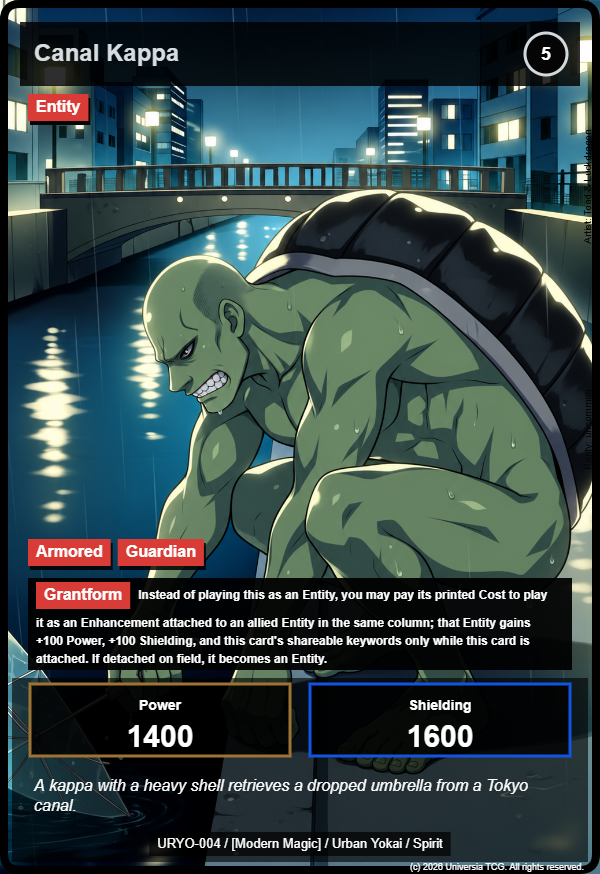 Canal Kappa card
