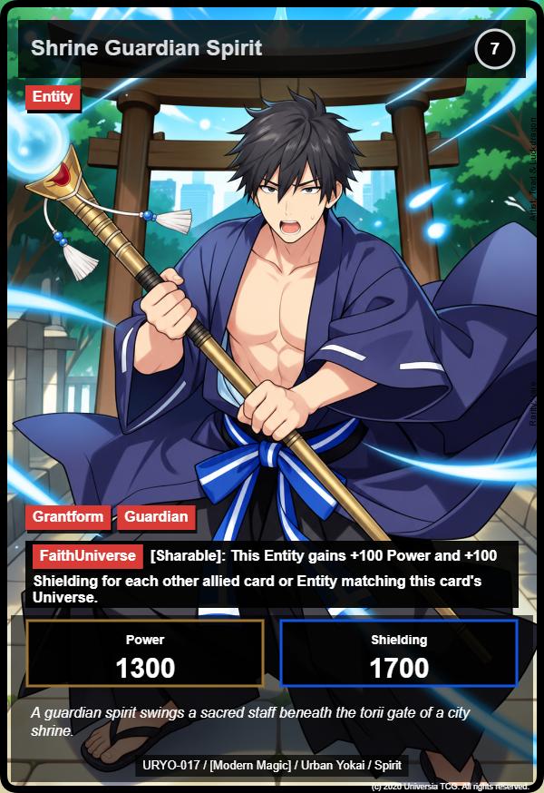 Shrine Guardian Spirit card