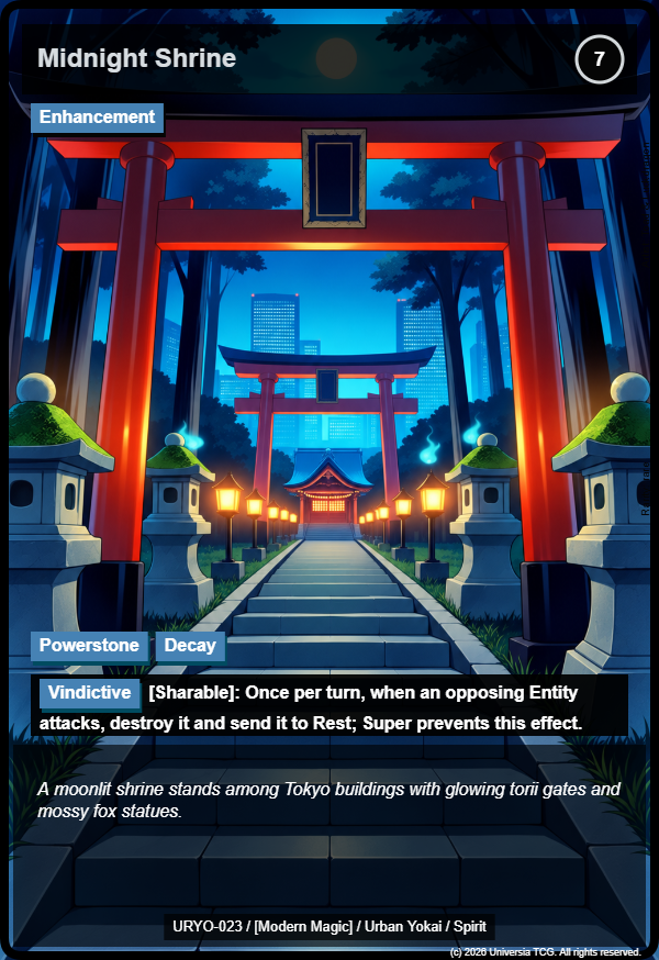Midnight Shrine card